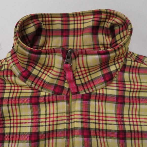 Burton Dryride Fleece Lined Jacket Large 14/16 Plaid - Picture 8 of 8